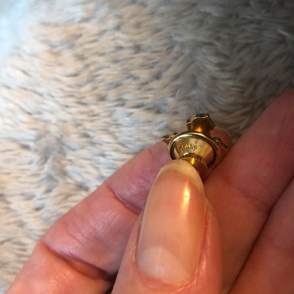 Bundle of Gold Colored Christmas Pins : Holly, Reindeer & Tree - Picture 5 of 15